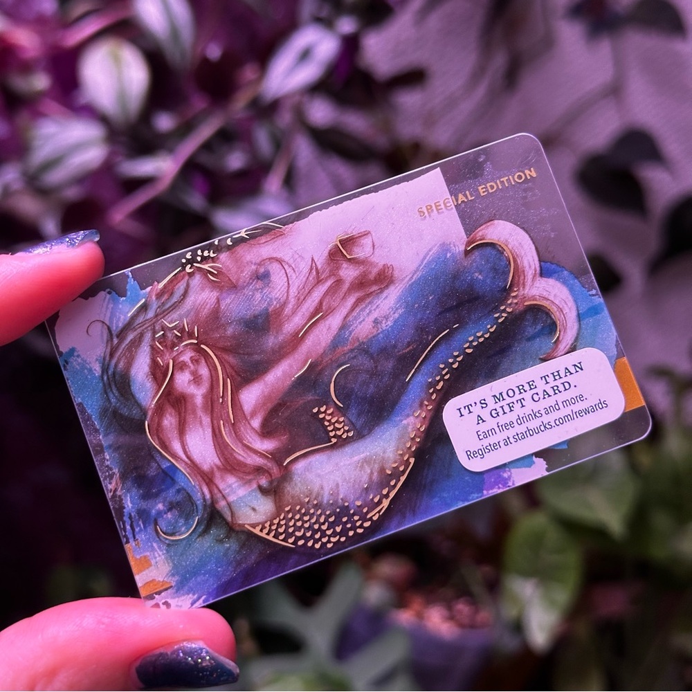 Starbucks Limited Edition Mermaid Siren Collector Gift Card No Value Unactivated - Picture 2 of 3